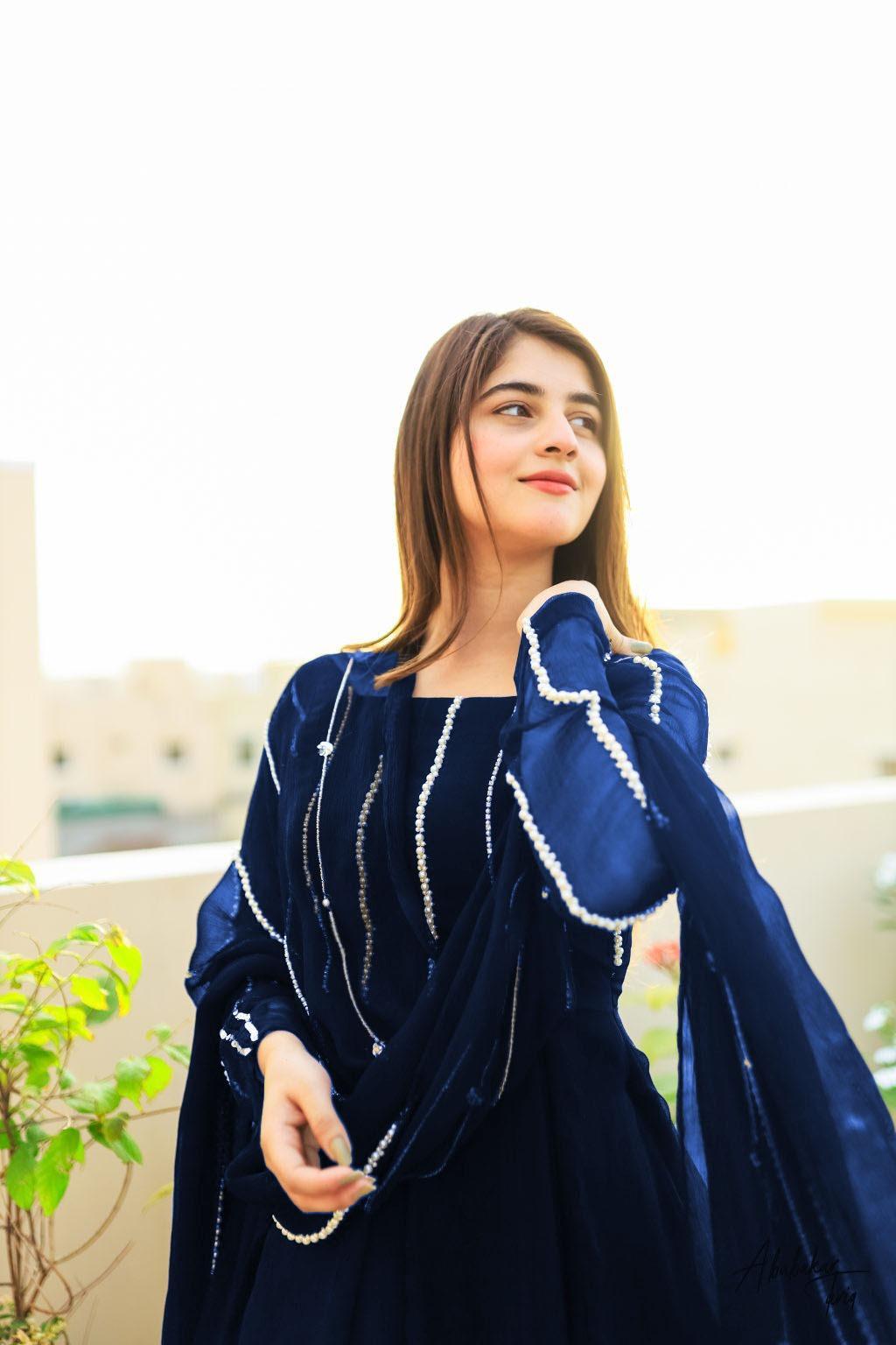 BEAUTIFUL EMBROIDERED SHIFFON MAXI