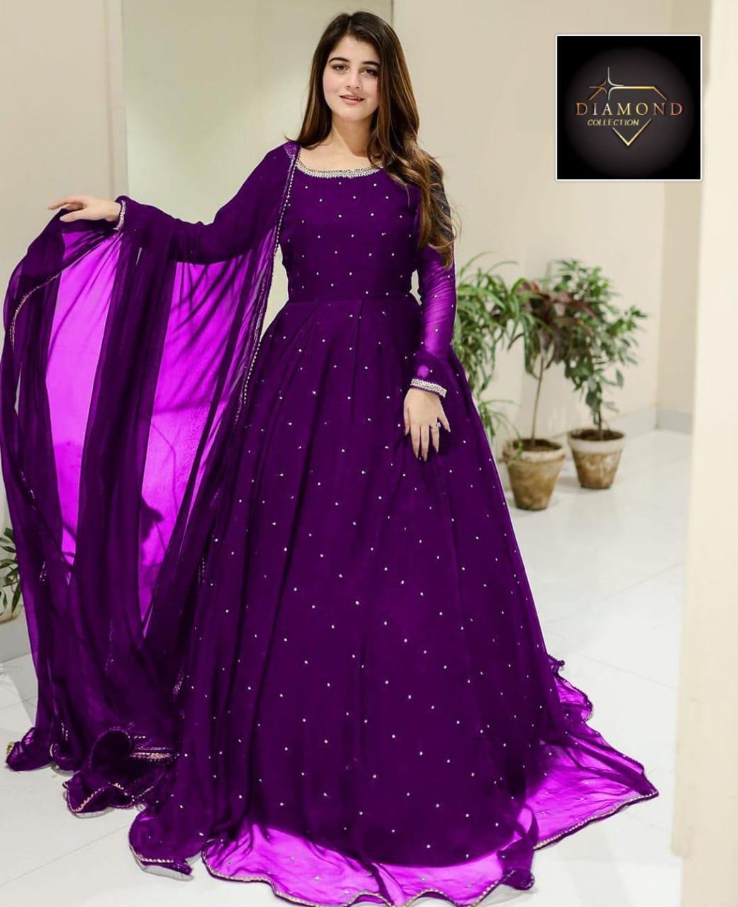 RANGOON 3pcs chiffon maxi