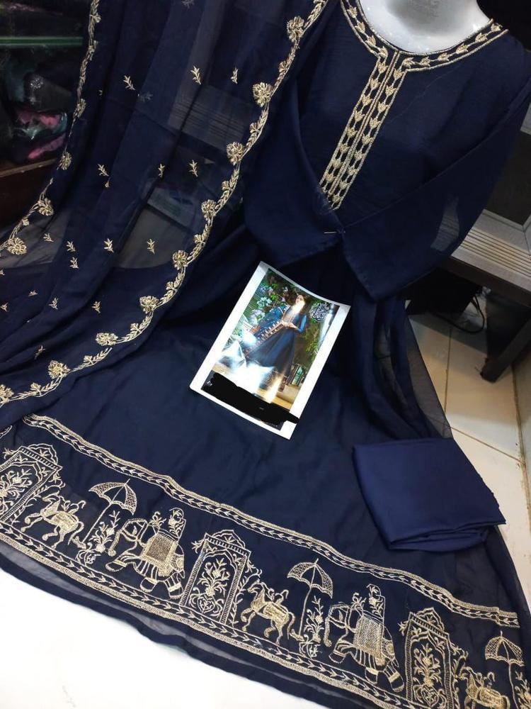 LINEN EMBROIDERY 3PC MAXI