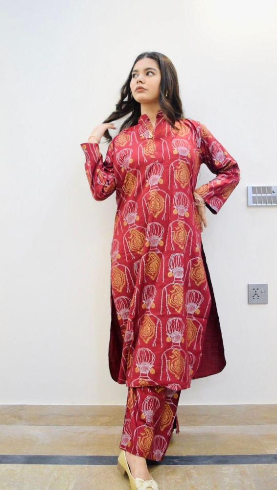 MELODID MUSE PRINTED 2PCS STITCHED