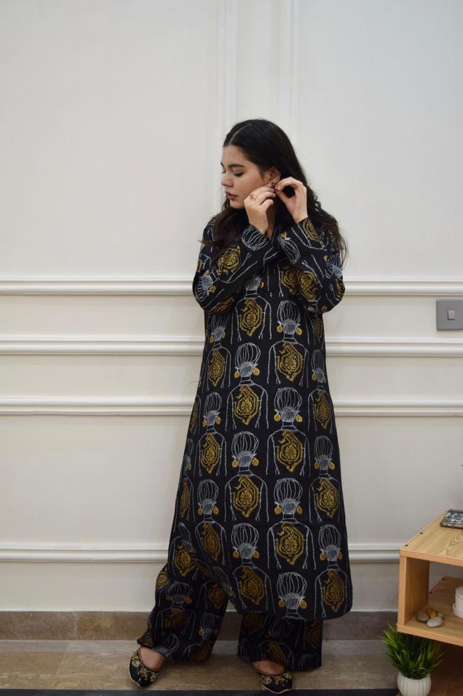 MELODID MUSE PRINTED 2PCS STITCHED
